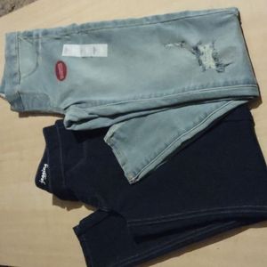 NWT 2 pants, both SO jeggings size 14.  A19